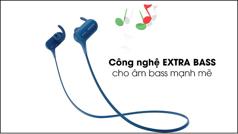 Tai nghe Bluetooth Sony Extra Bass MDR-XB50BS