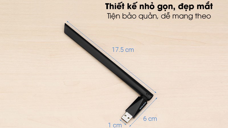 USB Wifi AC650 Mercusys MU6H