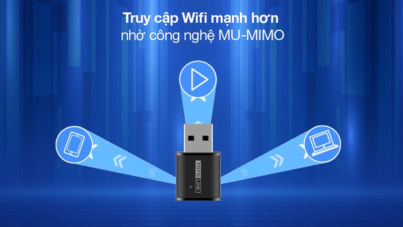 USB Wifi AC650 Mbps Totolink A650USM 