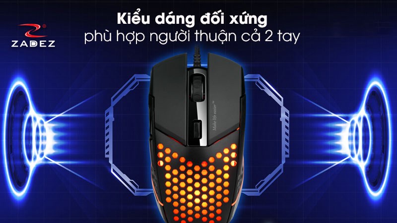 Chuột Gaming Zadez G151M