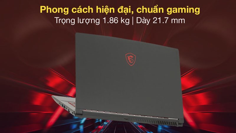 Laptop MSI Gaming GF63 Thin 10SC i7