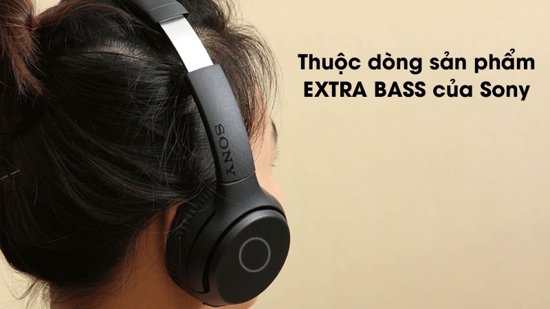 Tai nghe chụp tai kh&ocirc;ng d&acirc;y Sony Extra Bass WH-XB700