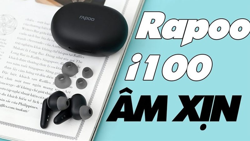 Tai nghe Bluetooth True Wireless Rapoo I100