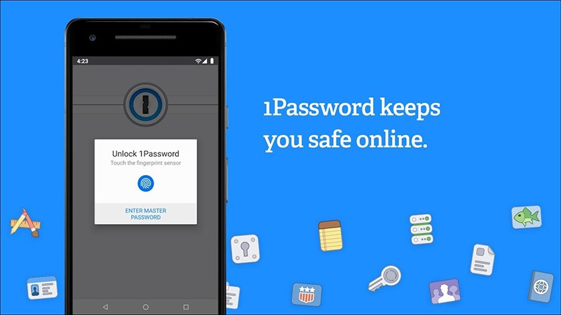 1Password là ứng dụng quản lý mật khẩu hữu ích