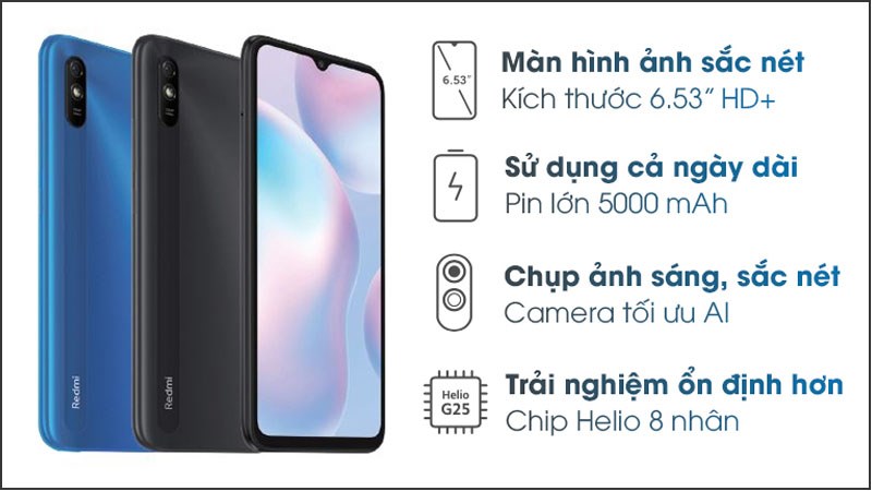 Đặc điểm Xiaomi Redmi 9A 