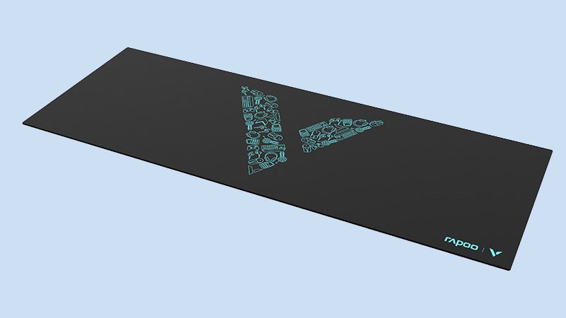 Miếng l&oacute;t chuột v&agrave; b&agrave;n ph&iacute;m Rapoo V1L 