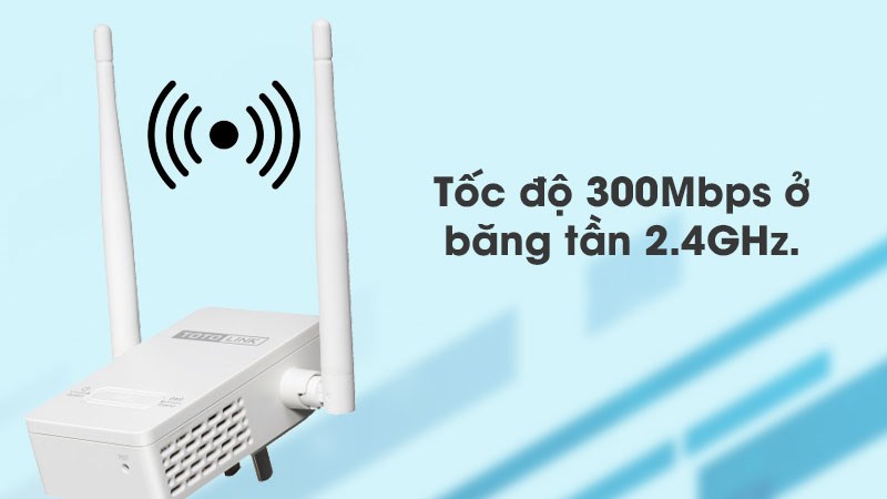 Bộ Mở Rộng Sóng Wifi Chuẩn N Totolink EX201