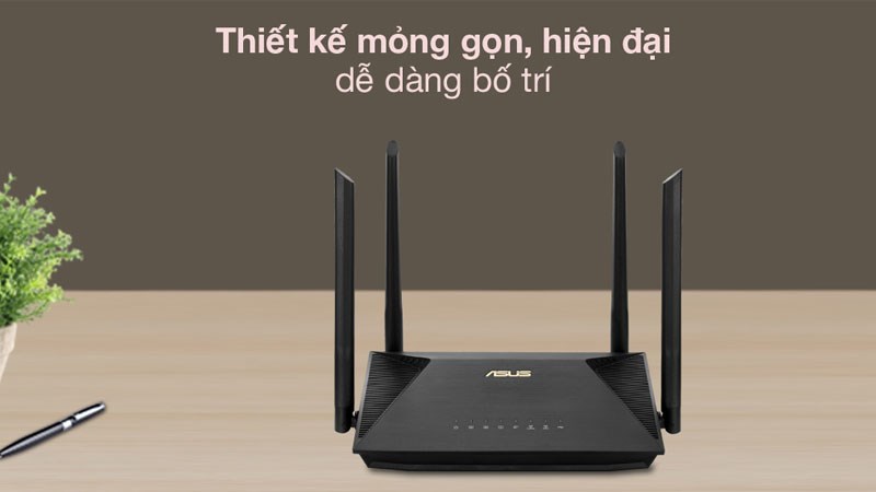 Bộ Ph&aacute;t S&oacute;ng Wifi Router Chuẩn Wifi 6 Asus AX53U 