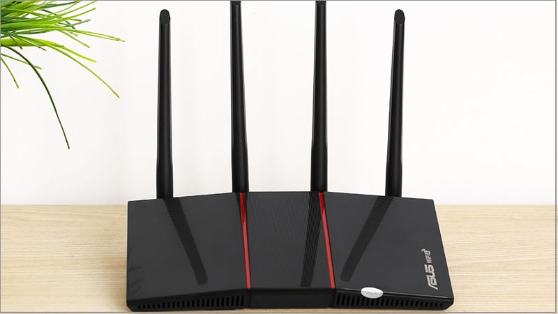 Router Chuẩn Wifi 6 Băng Tần K&eacute;p Asus AX55 