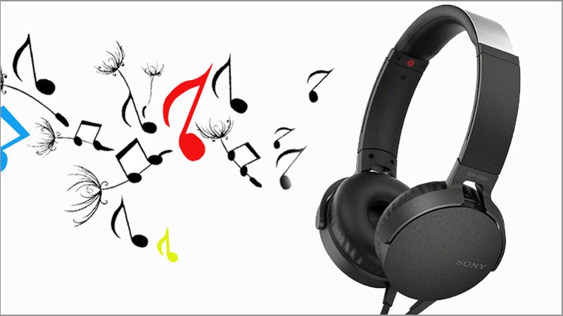 Tai nghe chụp tai Sony Extra Bass MDR-XB550AP 