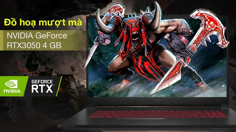 Đặc điểm MSI Katana GF76 11UC i7 11800H 