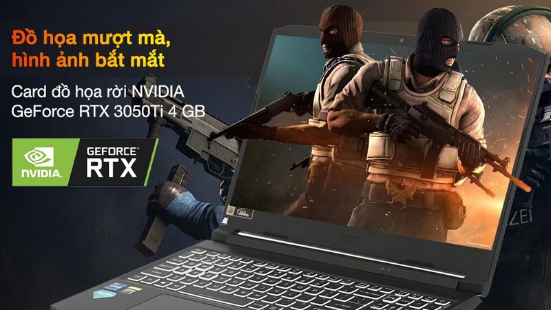 Đặc điểm Acer Nitro 5 Gaming AN515 57 720A i7 11800H 