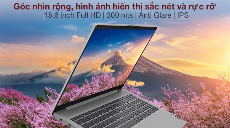 Màn hình góc rộng sắc nét 