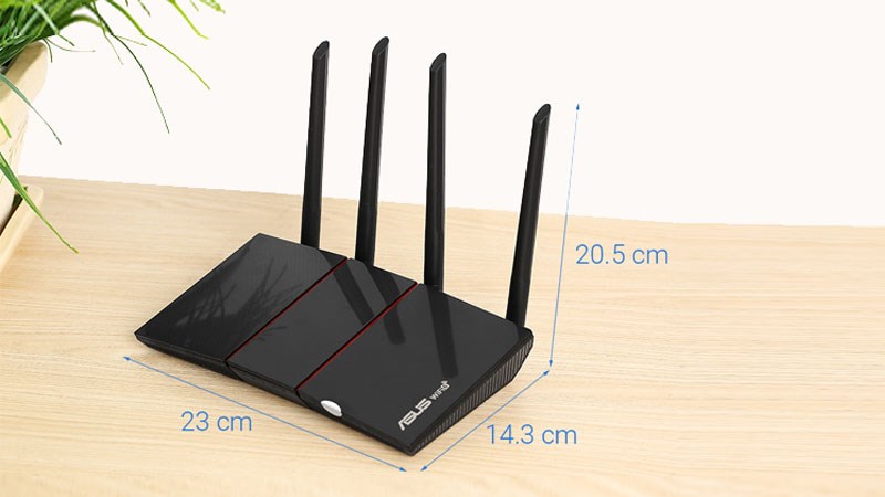 Router Chuẩn Wifi 6 Băng Tần Kép Asus AX55 Router Chuẩn Wifi 6 Băng Tần Kép Asus AX55
