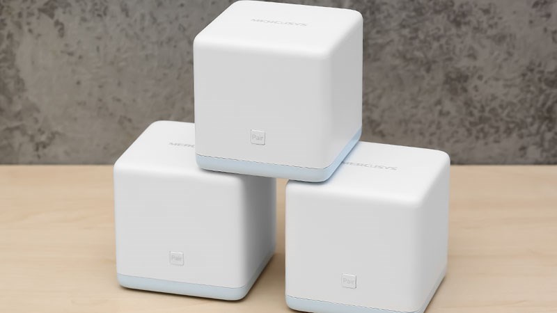 Router Wifi Mesh 3 Pack AC1200 Mercusys Halo S12 Router Wifi Mesh 3 Pack AC1200 Mercusys Halo S12