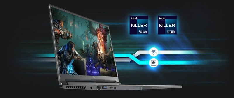 Acer Gaming Predator Triton 500SE (PT516-51S-733T) chơi game cực đ&atilde;