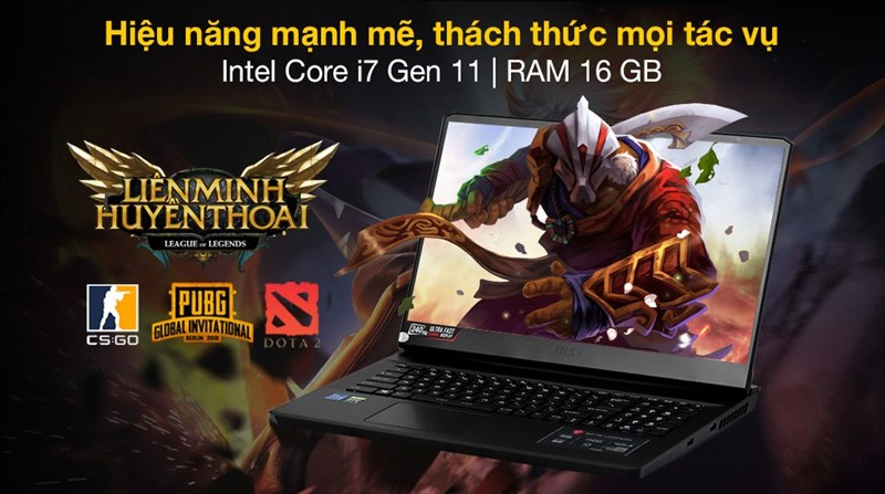 Cấu h&igrave;nh MSI Gaming Leopard GP76 11UG i7 11800H (435VN)