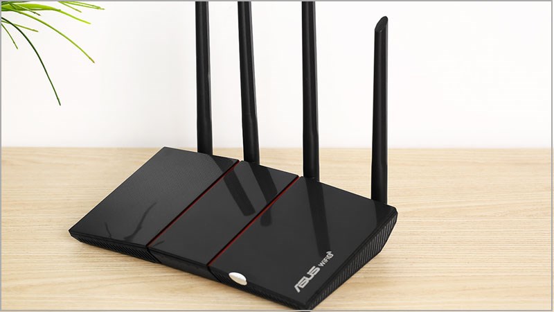 Router Chuẩn Wifi 6 Băng Tần K&eacute;p Asus AX55 