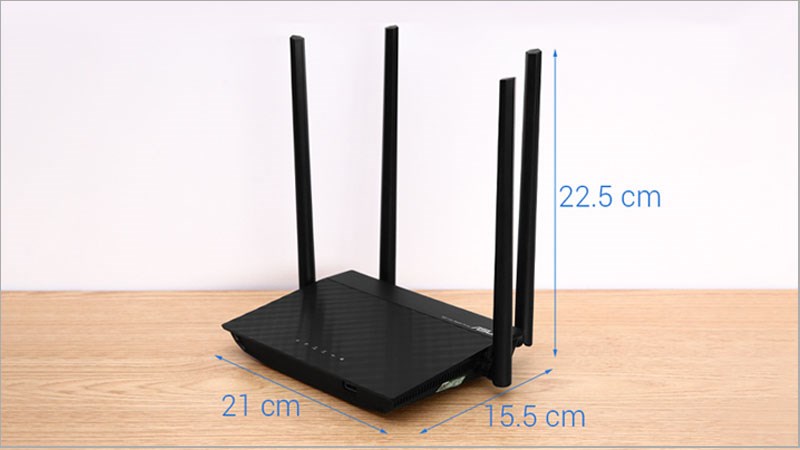 Router Wifi Chuẩn AC1300UHP Asus AC1300