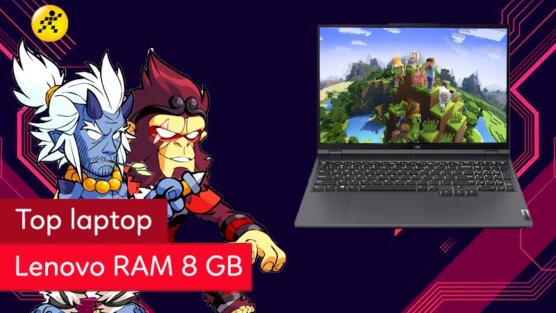 Top laptop Lenovo RAM 8 GB