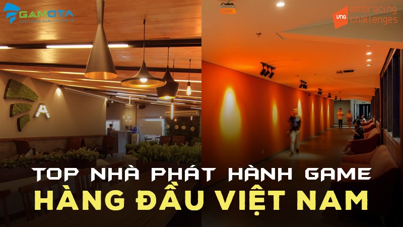 Top nhà phát hành game hàng đầu Việt Nam