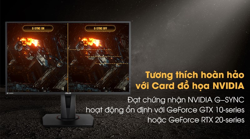 Tương th&iacute;ch với card đồ họa NVIDIA