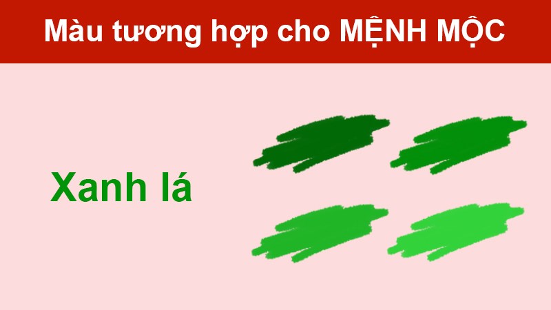 Màu xanh lá