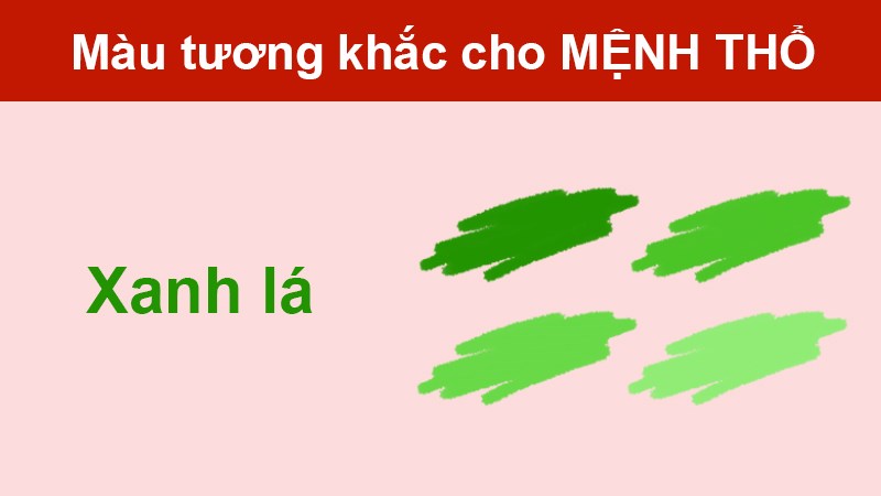 Màu xanh lá