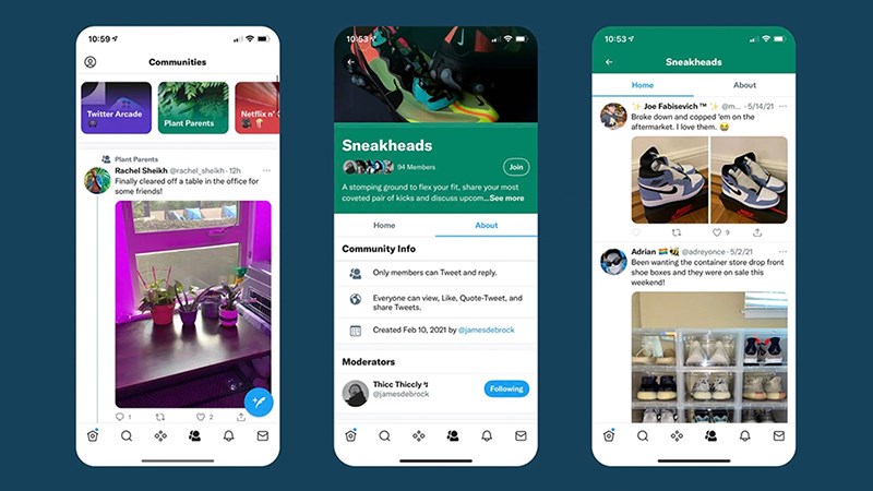 T&iacute;nh năng Cộng Đồng