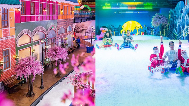 Khu vui chơi giải trí Snow Town Sài Gòn