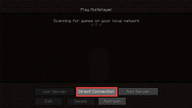 Vào server Minecraft bước 3