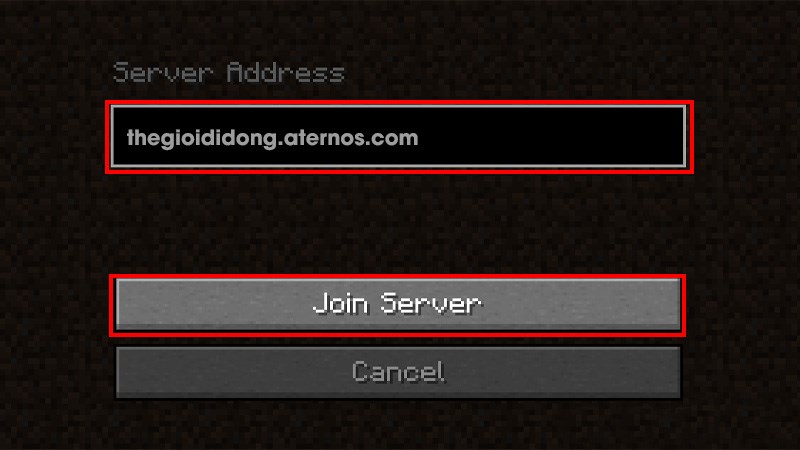 Vào server Minecraft bước 3