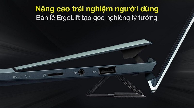 Bản lề ErgoLift tạo góc nghiêng lý tưởng Bản lề ErgoLift tạo góc nghiêng lý tưởng