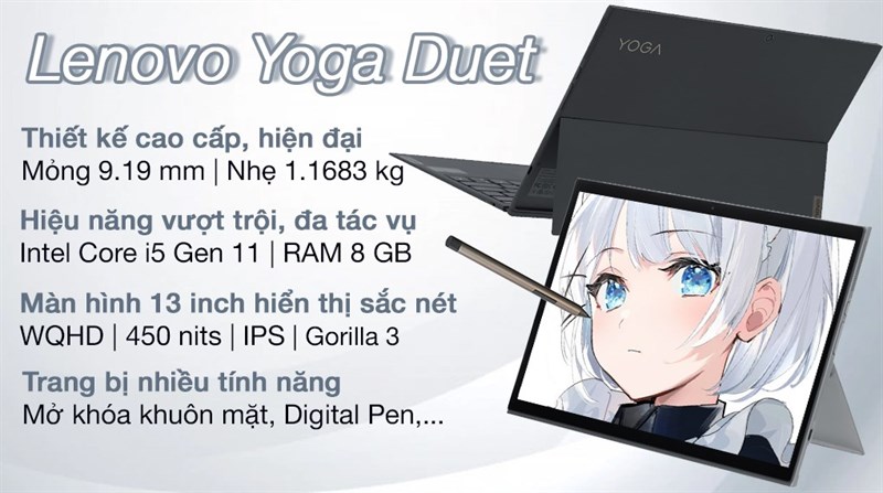 Laptop Lenovo Yoga Duet 7