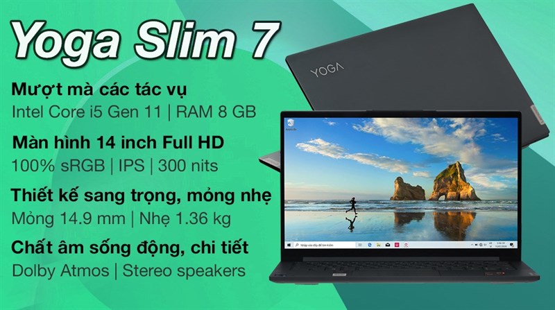 Laptop Lenovo Yoga Slim 7 14ITL05 i5 82A300DPVN