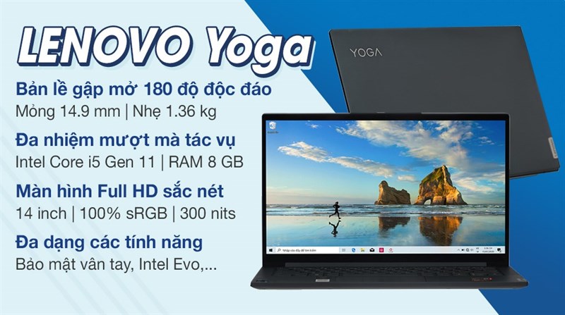 Laptop Lenovo Yoga Slim 7 14ITL05 i5 1135G7 82A300LAVN