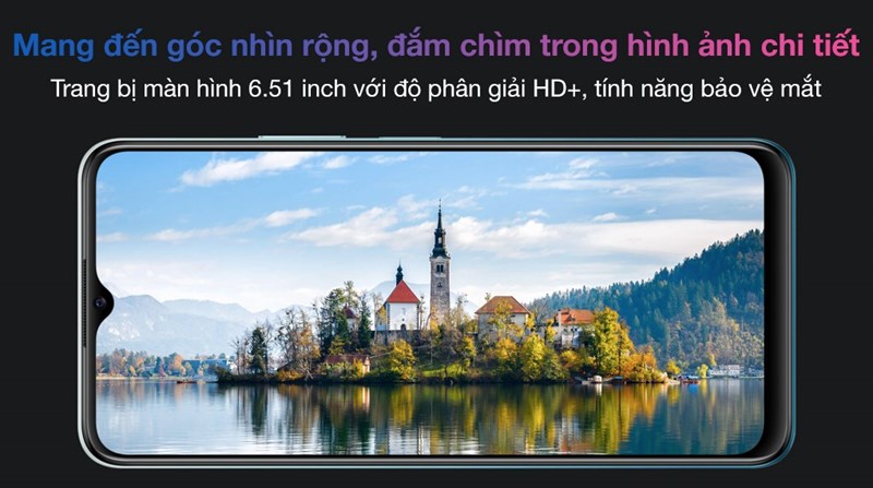 Màn hình rộng lớn mang lại cảm giác chân thực, rực rỡ Màn hình rộng lớn mang lại cảm giác chân thực, rực rỡ