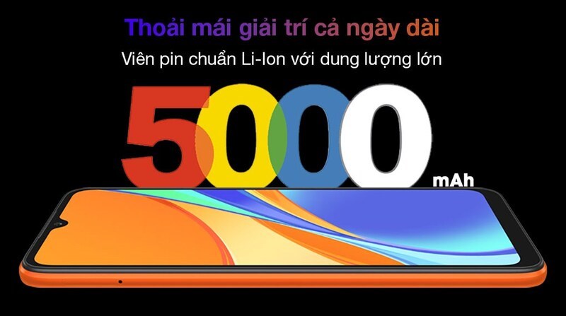 Dung lượng pin lớn cho phép bạn dùng thoải mái