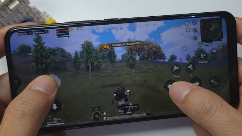 Vivo Y02A chiến PUBG có phần hơi 