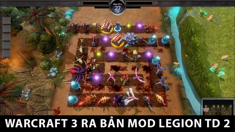 Warcraft 3: Chính Thức Ra Mắt Bản Mod Legion Td 2 Đầy Đủ