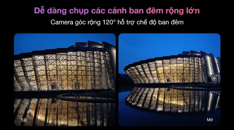 Khả năng chụp thiếu s&aacute;ng v&agrave; ngược s&aacute;ng v&ocirc; đối