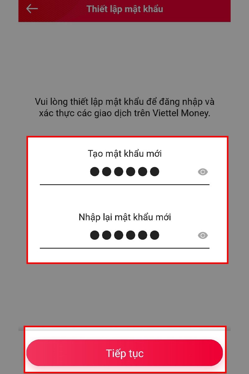 C&agrave;i đặt ứng dụng Viettel Money bước 8