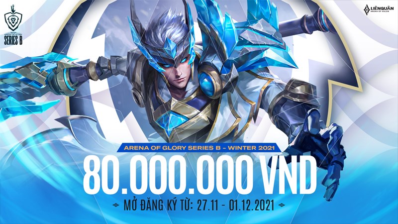 Tổng giá trị giải thưởng Đấu Trường Danh Vọng mùa Đông Series B 2021