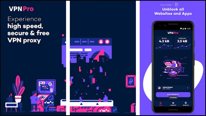 VPN Pro - Pay once for life