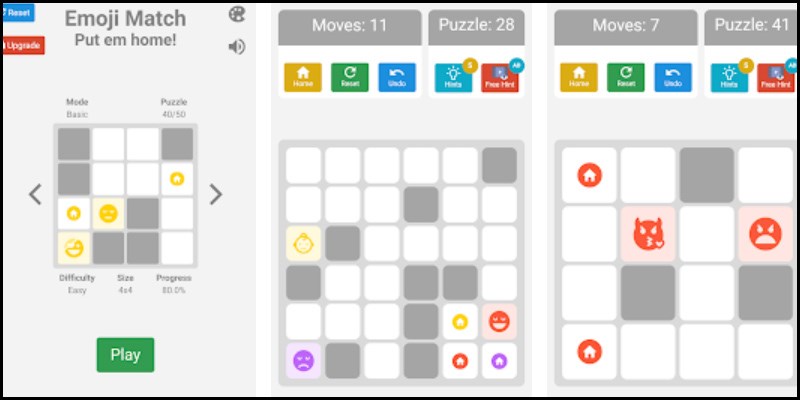 Emoji Match: A sliding puzzle&nbsp;