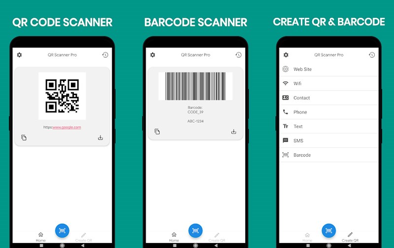 Ứng dụng QR & Barcode Scanner