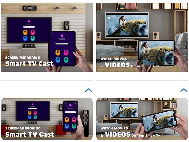 Ứng dụng Screen Mirroring A-Z TV Cas‪t‬