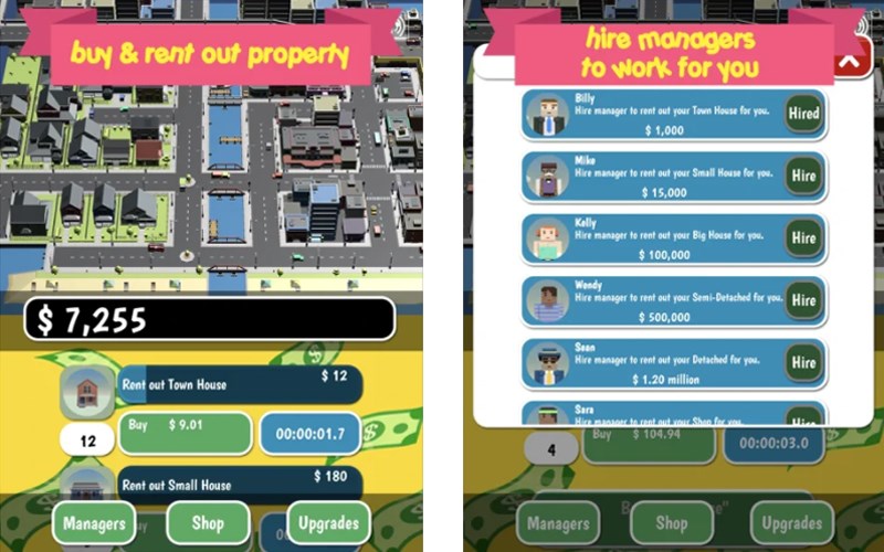 Rent Business Tycoon Game