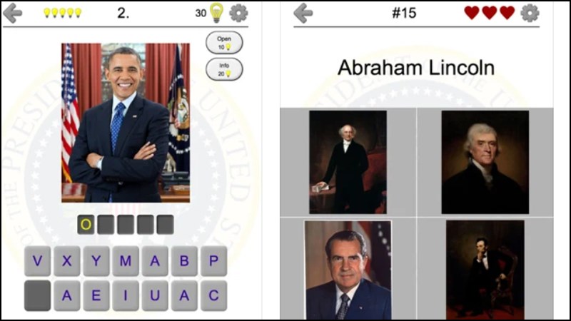 US Presidents and History Quiz US Presidents and History Quiz