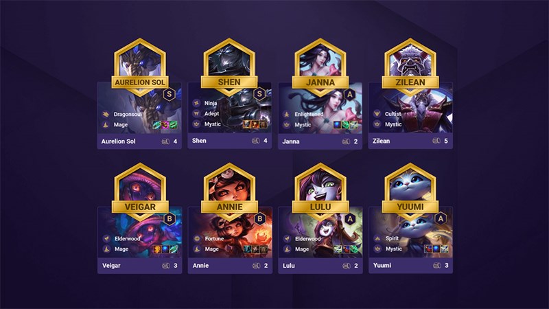 Đội hình Pháp Sư Bí Ẩn DTCL Mùa 4.5 Đội hình Pháp Sư Bí Ẩn DTCL Mùa 4.5